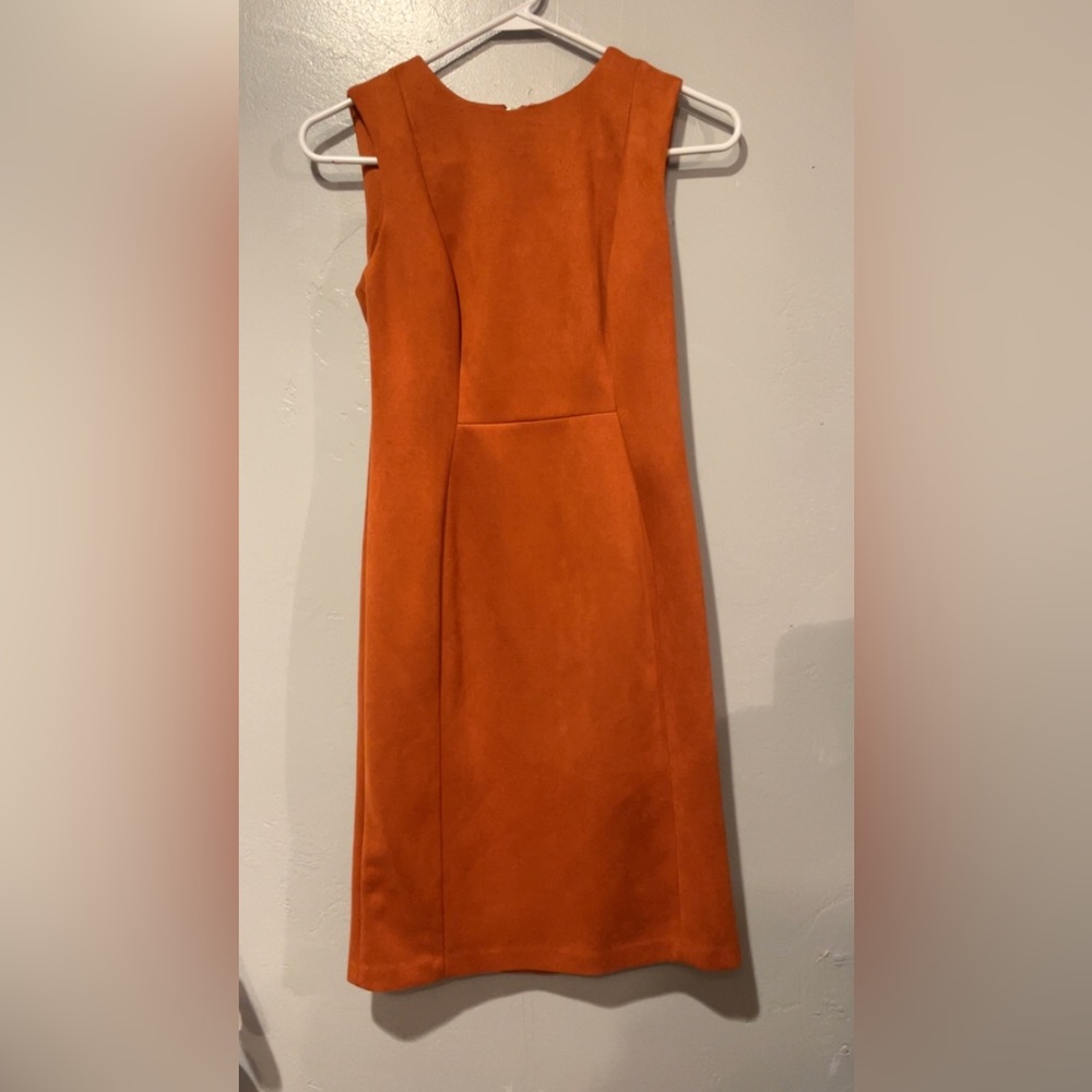 Burnt orange Calvin Klein Dress